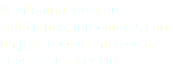 Mantenimienot con soluciones, inmediatos con un prestigio de mas de 6 años a sus servicios. 